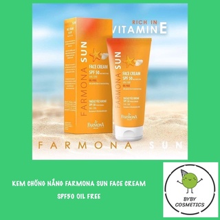 Kem Chống Nắng cho da dầu FARMONA SUN FACE CREAM SPF 50 OIL FREE