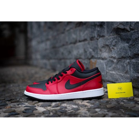 Giày Jordan 1 Low Gym red Black 553558-605