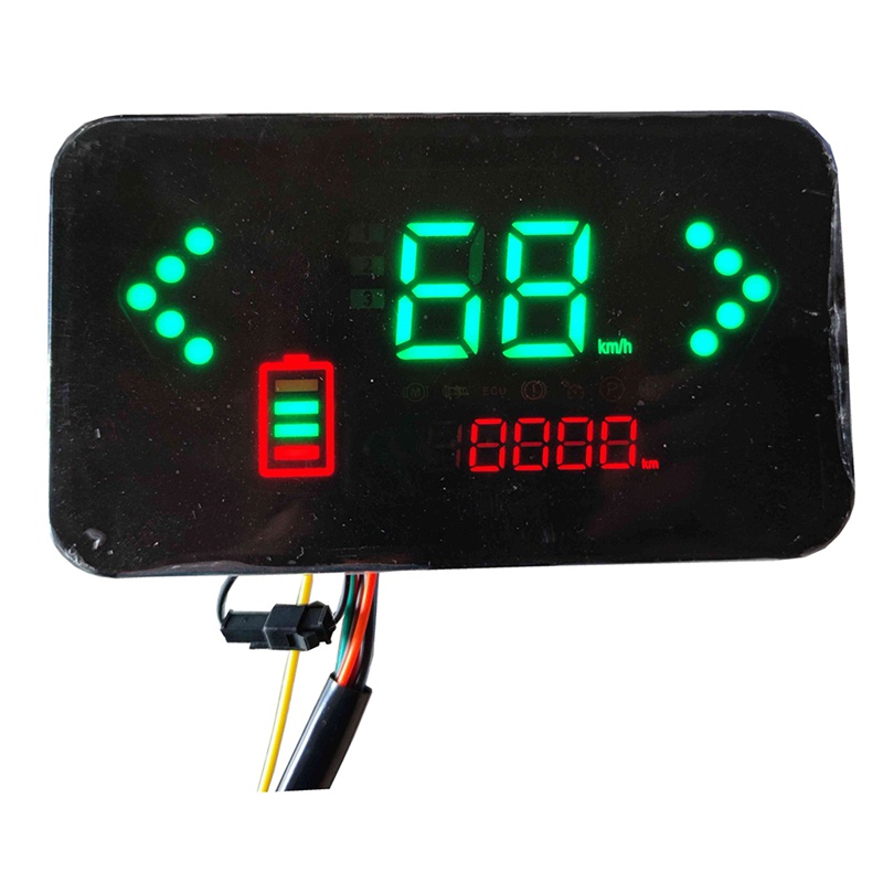Màn Hình LCD Hiển Thị Tốc Độ 36V / 48V / 60V / 72V Cho Xe Đạp Điện