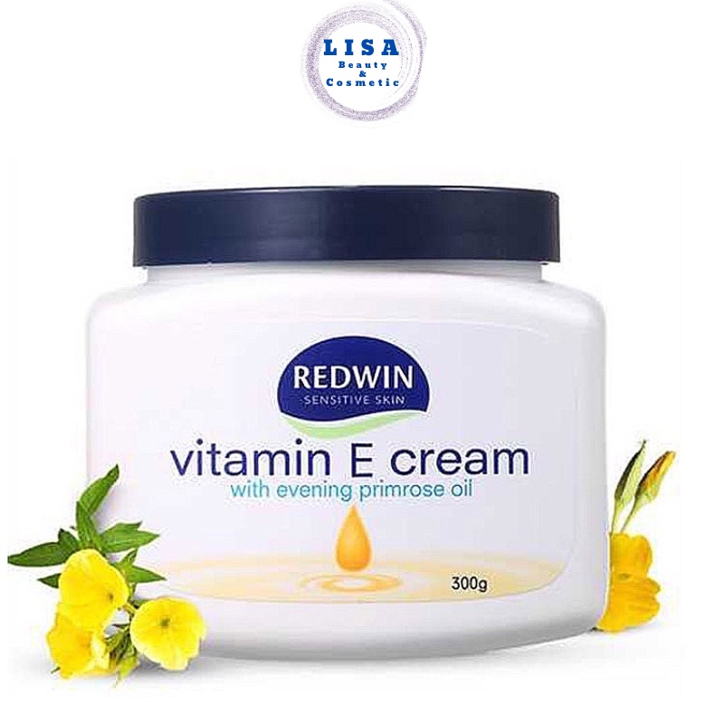 Kem Dưỡng & Body Lotion Làm Da Mềm Mịn Redwin Vitamin E 300gr/ 400ml Của Úc