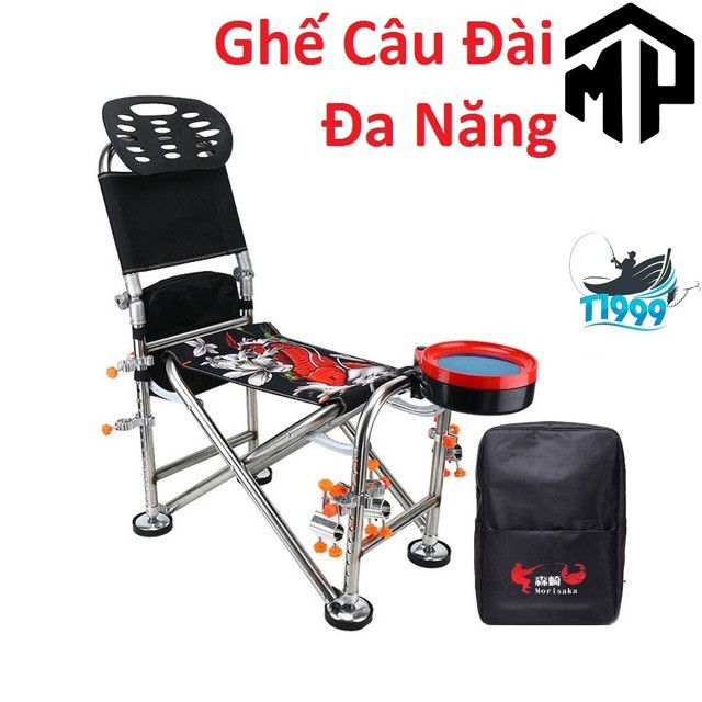 ghế câu đài địa hình Cá Chép tự lưng cao
