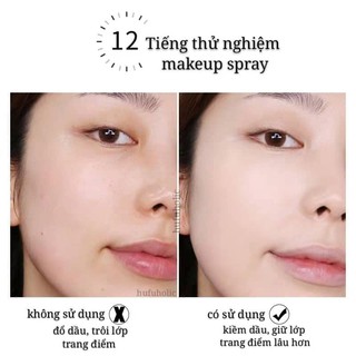 Xịt make up kim tuyến