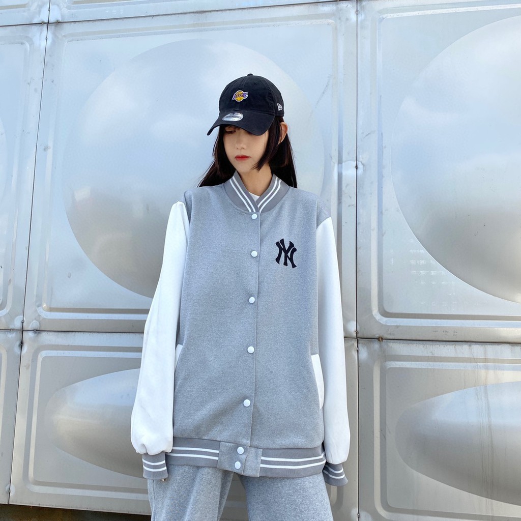 [Babe I'm Real] Áo bomber Jackets N.Y Basic FW21 ( Full Tag, mac,... ) | BigBuy360 - bigbuy360.vn