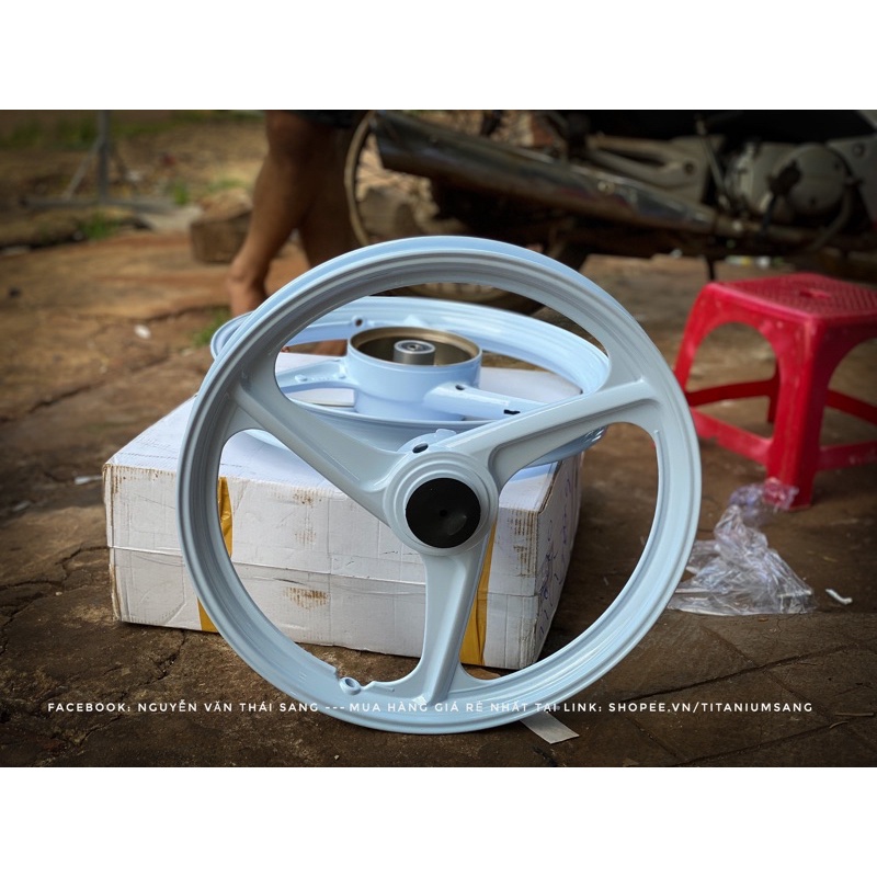 Mâm 3 đao sirius ex2010 at racing màu bóng