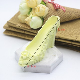 Khuôn Silicone làm xà phòng hình giày cao gót 3d C1008