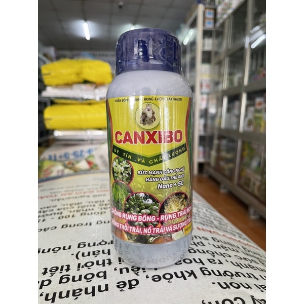 CANXIBO  :CHỐNG THÚI TRÁI, NỨT TRÁI, CHỐNG RỤNG BÔNG, RỤNG TRÁI NON.