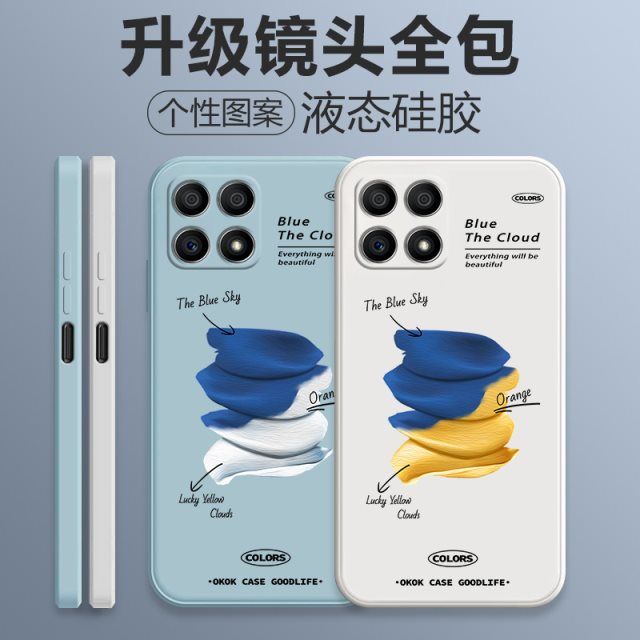 Ốp Điện Thoại TPU Họa Tiết Hoa Lá Cho Huawei Y9 2019 Huawei Y9 2018 Huawei Y8P Huawei Y7A Huawei Y9 Prime 2019 Y6S Y6 2019 Y7 2019