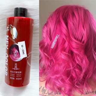 [Mỹ Phẩm Hồng Sơn] Nhuộm phủ mịn màu hồng pink 5D NEV COLOR