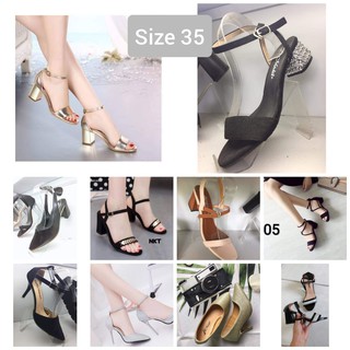 [THANH LÝ] [RẺ VÔ ĐỊCH] GIÀY CAO GÓT SIZE 35