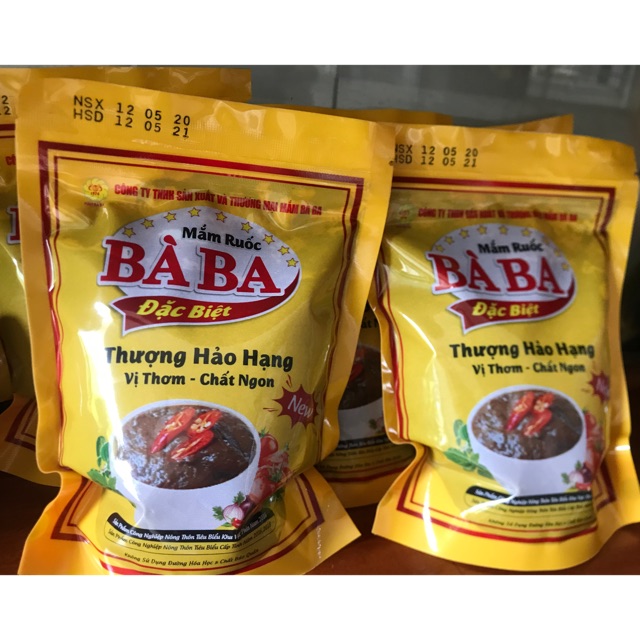 Mắm Ruốc Bà Ba Thượng Hảo Hạng