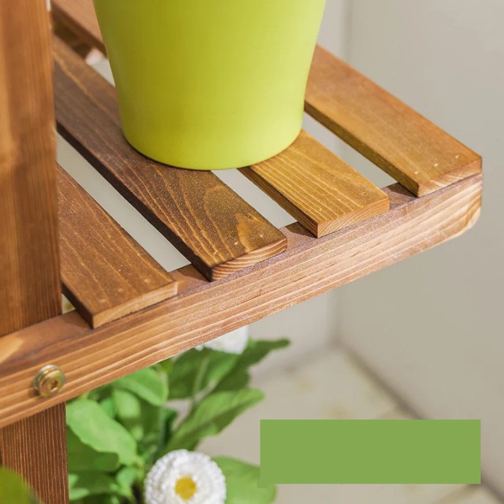 Khung gỗ nhiều tầng để cây trang trí (70cm) 70x25x70