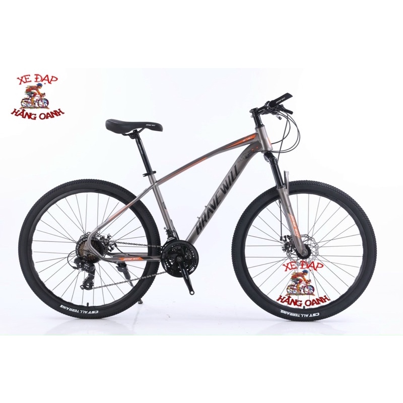 Xe đạp thể thao địa hình Brave Will 27.5 Chính Hãng - Người Cao 1m60 Trở Lên