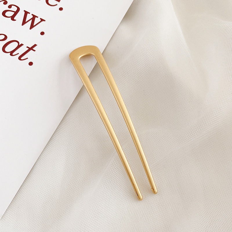 Kẹp Tóc Chữ U Thiết Kế Đơn Giản Thời Trang Cho Nữ