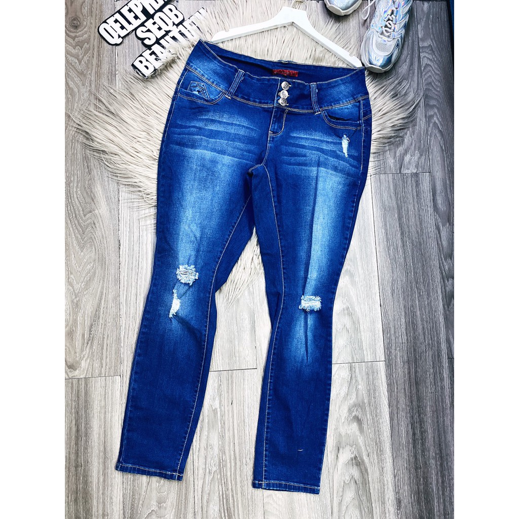 quần jean skinny siêu nâng mông bigsize cao cấp (ms: JBS-34)
