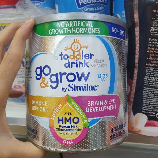 Sữa bột Similac Go & Grow NON-GMO - HMO 680g (xám)