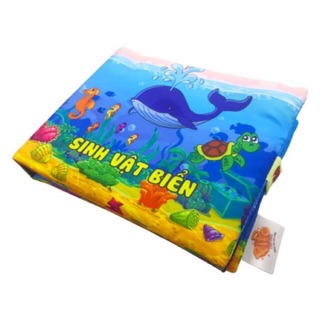 Sách vải chủ đề sinh vật biển