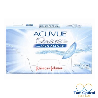 Kính Áp Tròng Acuvue Oasys with HYDARCLEAR PLUS for Astigmatism (6lenses)