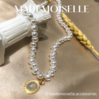 Vòng cổ dây chuyền hạt ngọc trai nhân tạo Mademoiselle DCN73