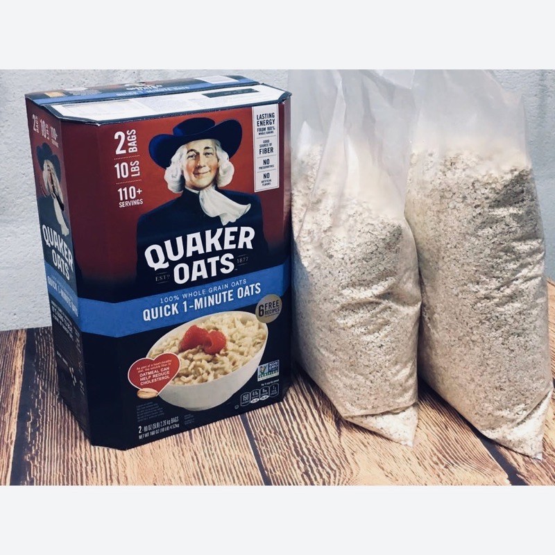 [Mã 157FMCGSALE giảm 8% đơn 500K] Yến mạch Quaker túi 2.26kg