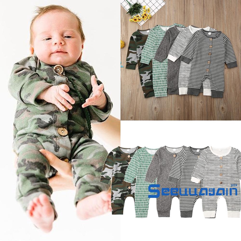 Áo Liền Quần Họa Tiết Đáng Yêu Cho Bé