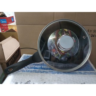 Chảo từ fivestar 20cm KÈM NẮP KÍNH cao cấp