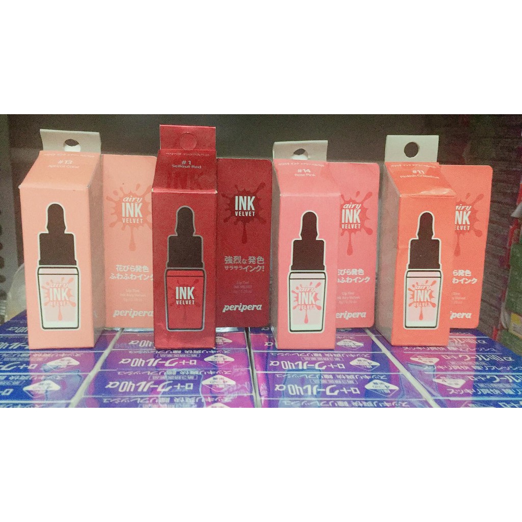 Son Kem Lì Peripera Peri Ink Velvet Tint