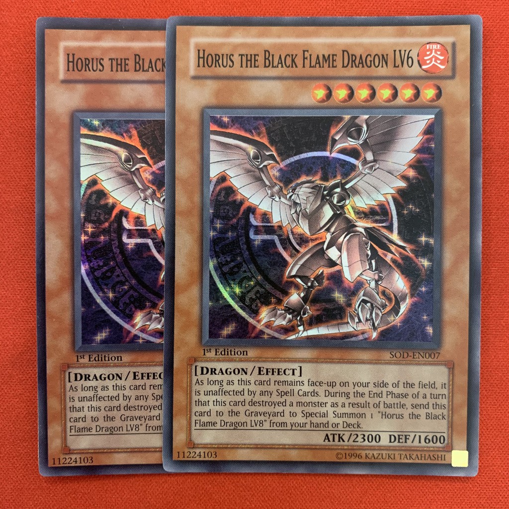 [EN][Thẻ Bài Yugioh Chính Hãng] Horus the Black Flame Dragon LV6