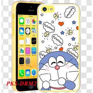 Ốp lưng iPhone 5C dẻo in hình Doraemon