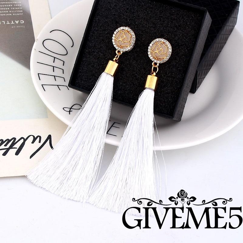 Khuyên tai tua rua phong cách Bohemian cổ điển dành cho nữ