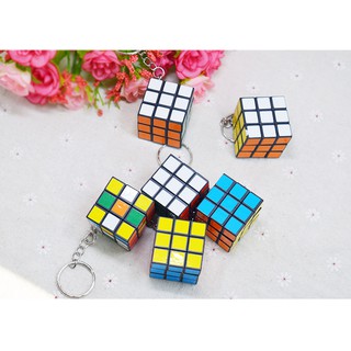 Móc chìa khóa khối Rubic