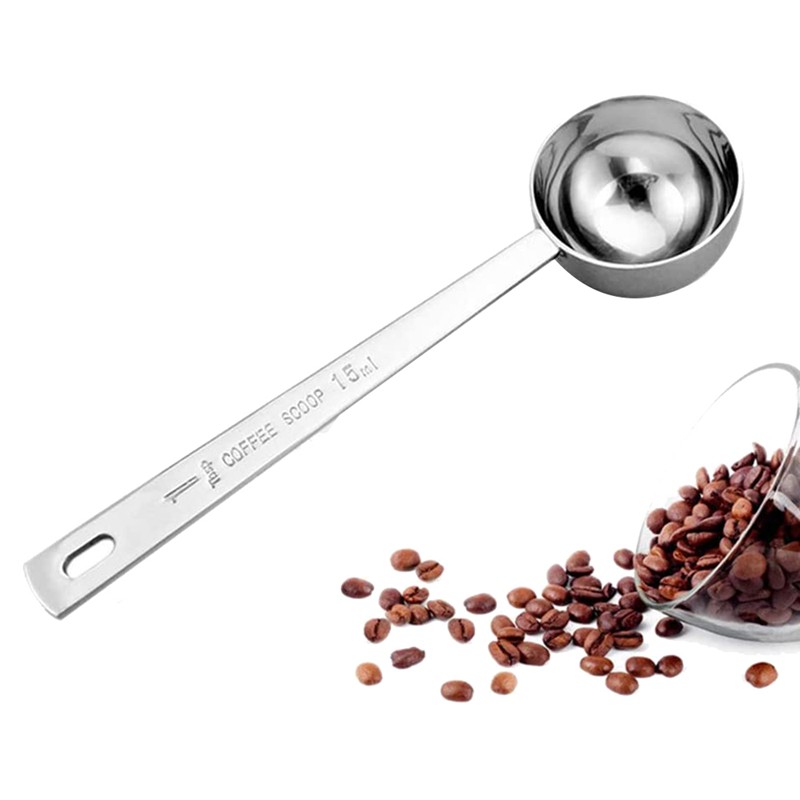 9 Pack Coffee Scoop,Stainless Steel Coffee Measuring Scoop 1 Tablespoon,Long Handle Spoon for Coffee,Milk Powder,Tea