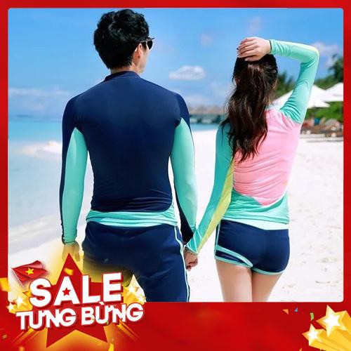 - Hàng nhập khẩu  Đồ bơi nam nữ dài tay phong cách Hàn Quốc Liên hệ mua hàng 084.209.1989