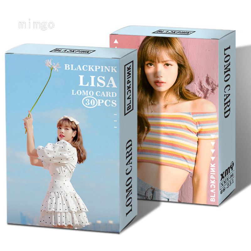 Mimgo K-pop Girl Card Popular Collection Lovers Pink Love Classic Fashion Kpop Girl Group Lomo Kit Bts