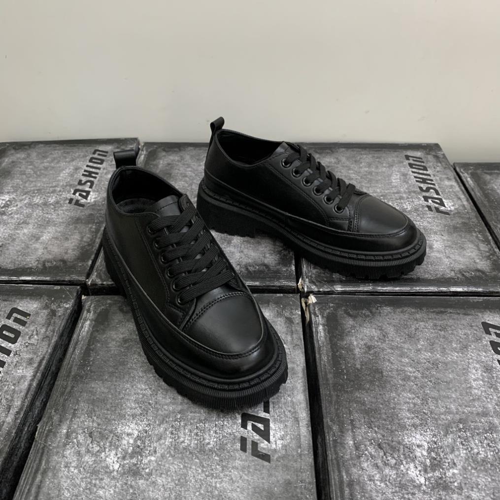 Giày nam cổ thấp, giày dr martens nam, giày da nam, boot cổ thấp tăng chiều cao 5 cm PX25 New $