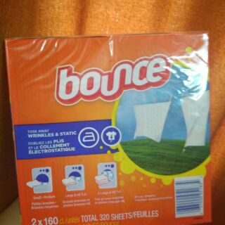 GIẤY THƠM BOUNCE 160 TỜ×2 HỘP