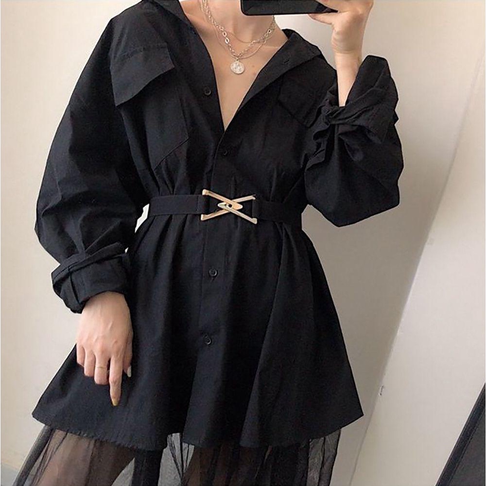 Thắt Lưng Vải Canvas Kiểu Hàn Quốc Đơn Giản Cá Tính