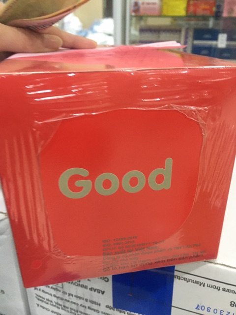 Bao cao su Good hương dâu hộp 144c -tăng độ ẩm tự nhiên cho âm đạo