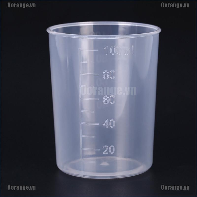 Bộ 2 Cốc Nhựa Đo Lường 100ml