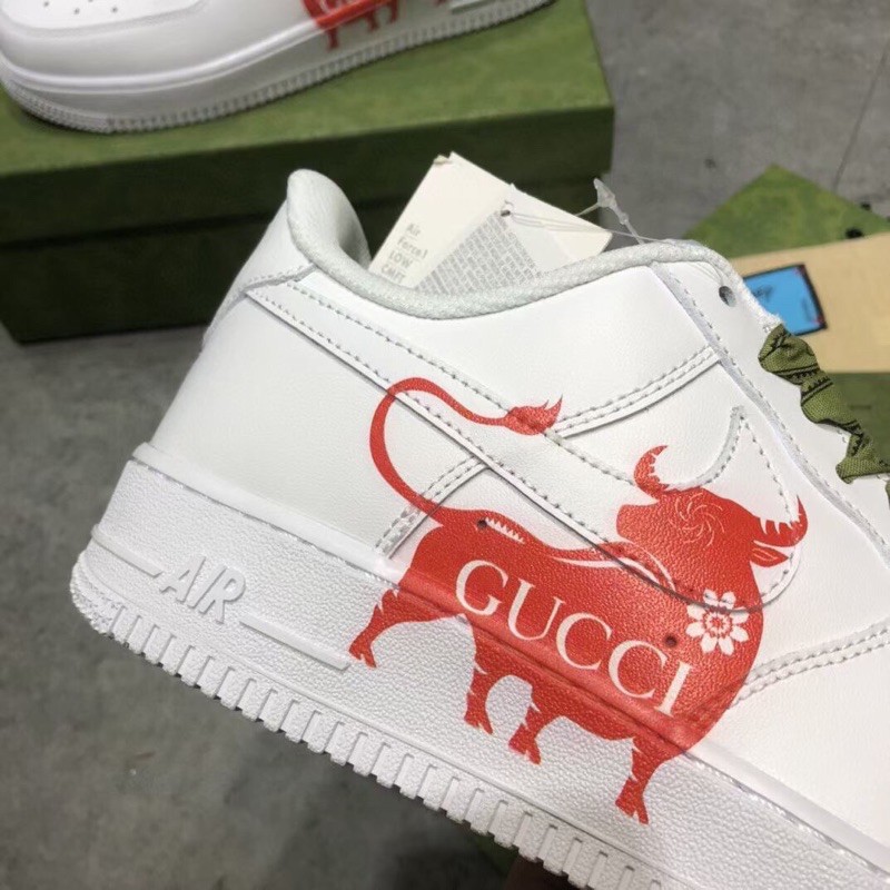 Giày sneaker thời trang nam nữ da thật mẫu mới nhất 2021 Gucci = GC / Nike thiết kế siêu xinh.