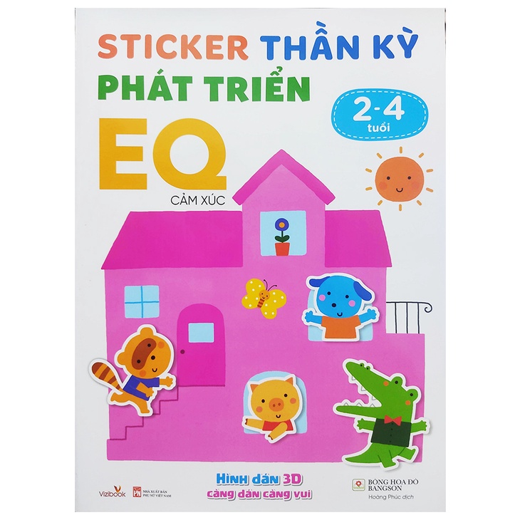 Sách - Sticker thần kỳ phát triển IQ EQ CQ cho bé từ 2 đến 5 tuổi Vizibook | BigBuy360 - bigbuy360.vn