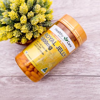 SỮA ONG CHÚA HEALTHY CARE ROYALL JELLY 1000MG 365 VIÊN