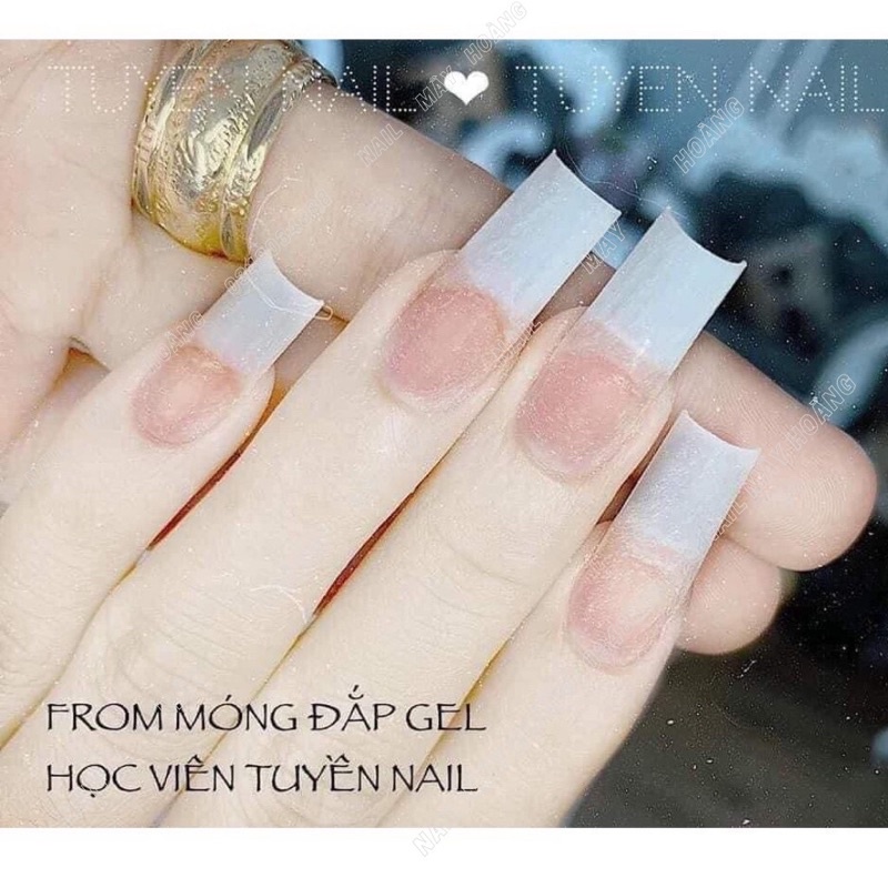 Gel tuýp MC màu clear 60ml để đắp móng,vá móng công nghệ mới -shop Nailmayhoang