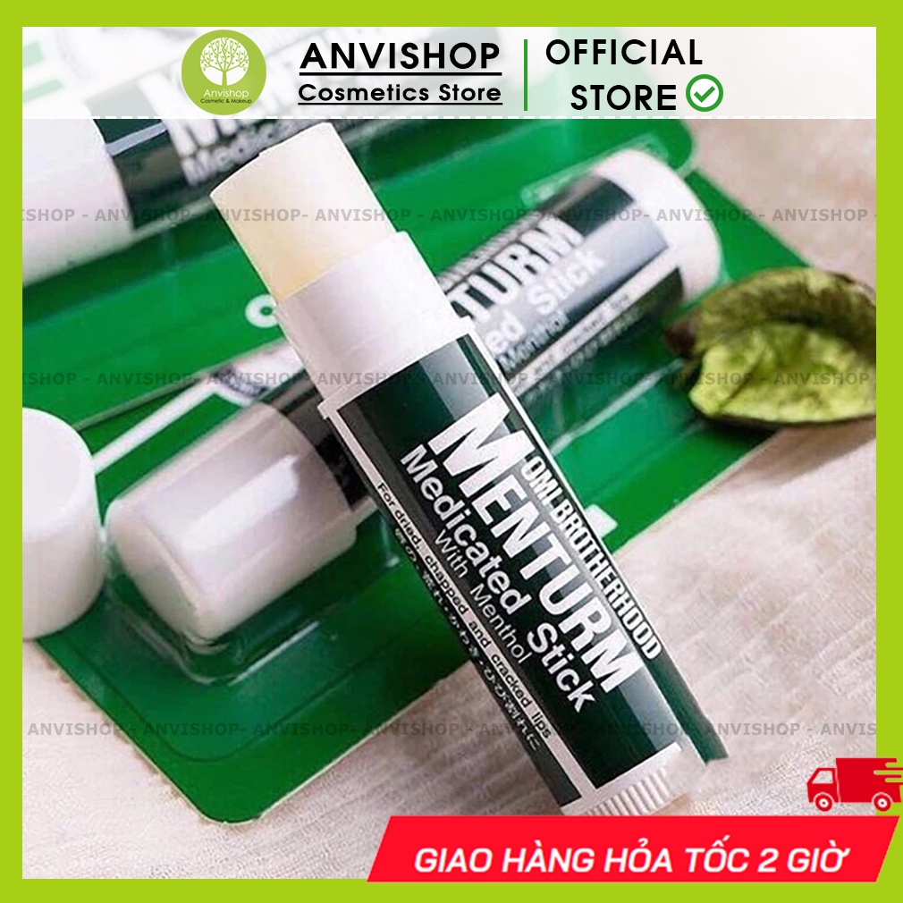 Son Dưỡng Chống Khô Nứt Nẻ Omi Menturm Nhật Bản