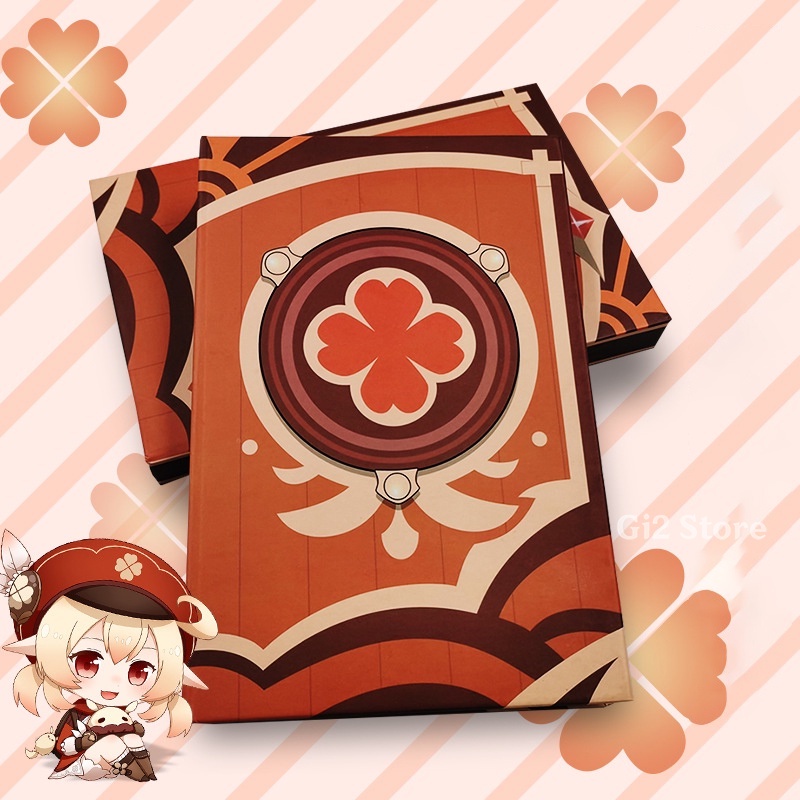 Sổ tay ghi chép notebook Hu Tao, Raiden Shogun, Mona, Klee, Zhongli game Genshin Impact dễ thương xinh xắn