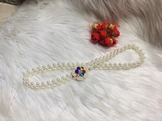 Thắt lưng bản 2cm hạt trai xinh