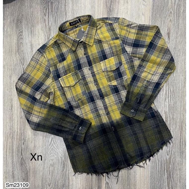 Sơ Mi Nam Amiri Loang Màu Siêu Đẹp - Áo Sơ Amiri Nam Loang Cực Xịn