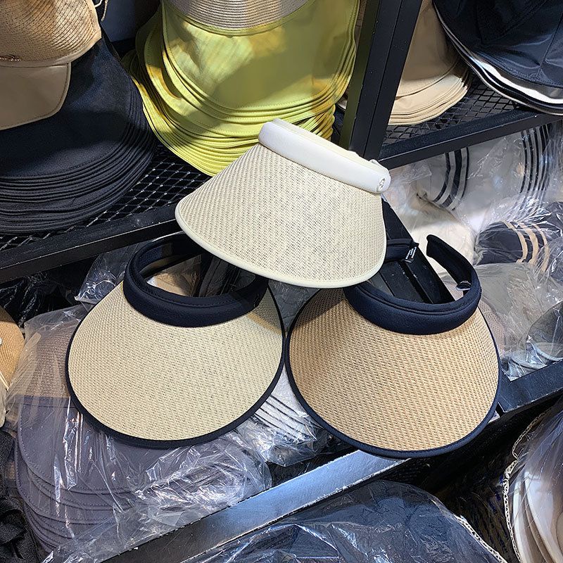 Nón Cói Thời Trang Vành Lớn Chống Nắng Dạng Cài