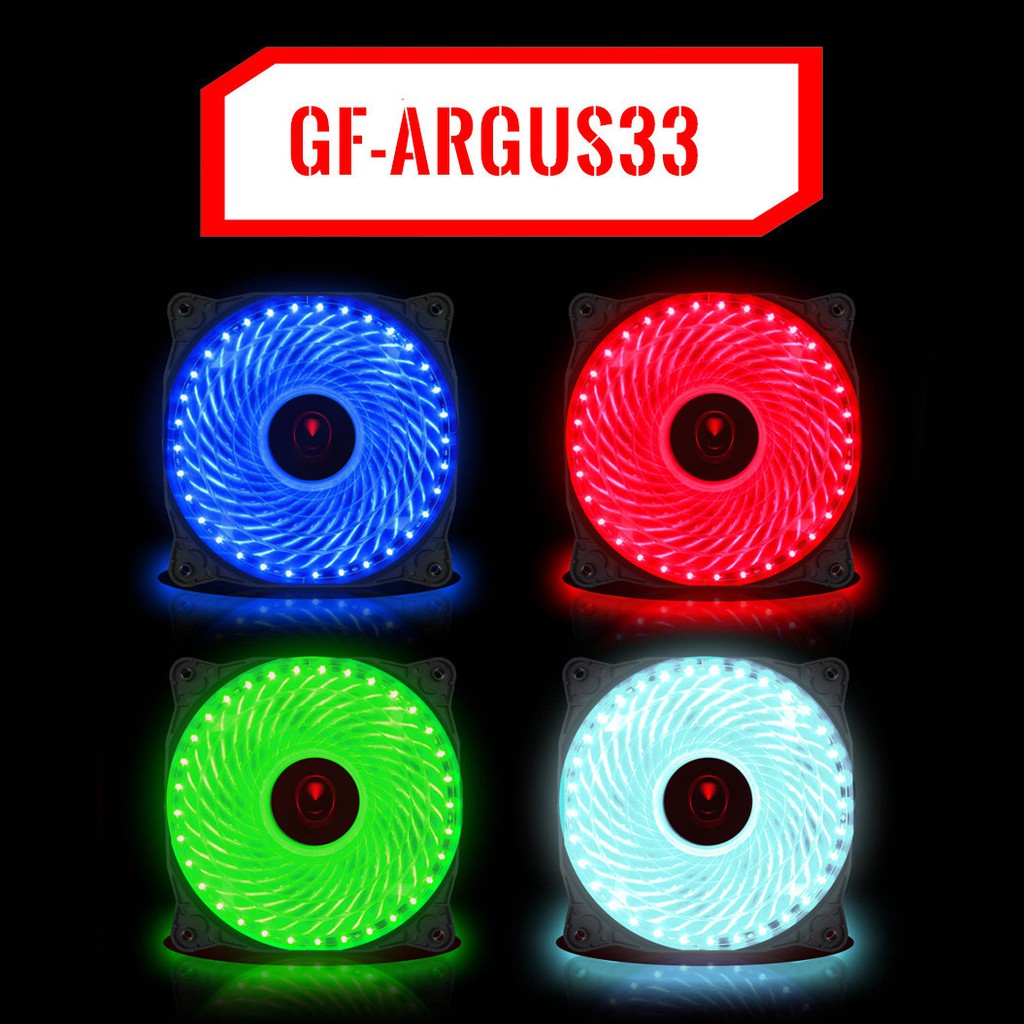 Fan ARGUS led 33 bóng(quạt tản nhiệt thùng máy)