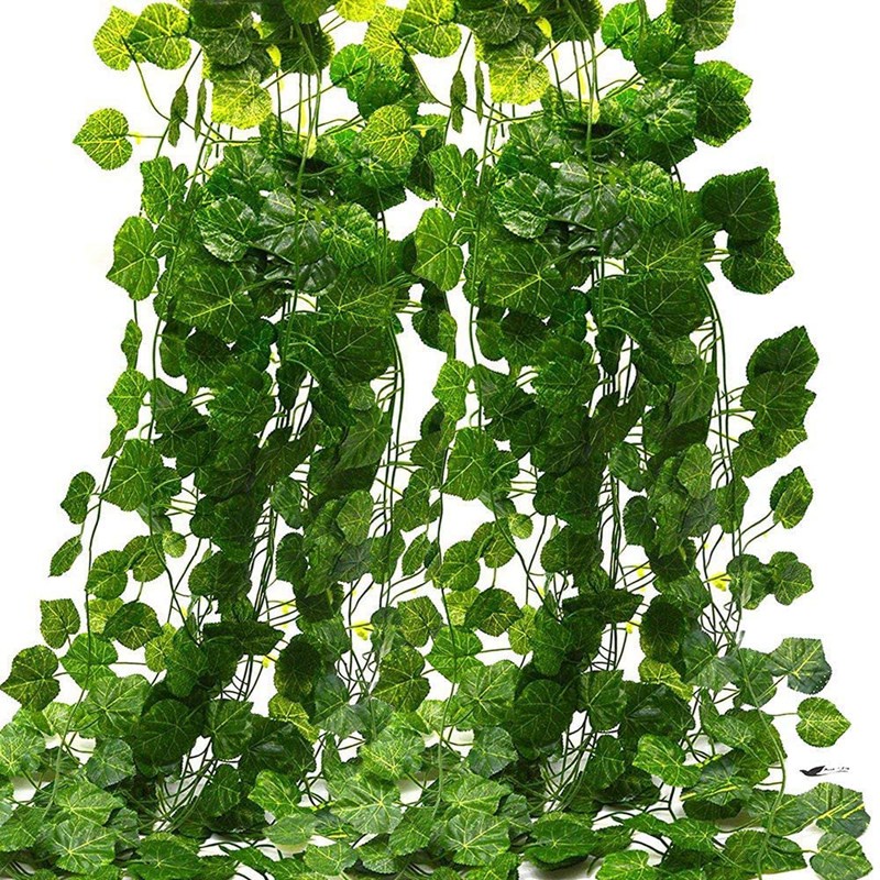 Dây Lá Nho Nhân Tạo 12 Sợi Kèm 3 Dây Trang Trí Nhà Cửa / Tiệc Cưới