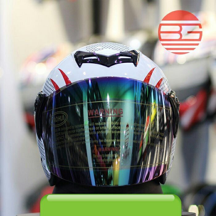 Mũ Bảo Hiểm 039 Napoli Tem Tổ Ông Kính Khói /Bảo Hành 12 Tháng.